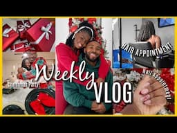 Weekly VLOG| Scammed AGAIN!! CHRISTMAS TIME, NEW HAIR, PARTY PLANNING, WHAT I GOT FOR CHRISTMAS!