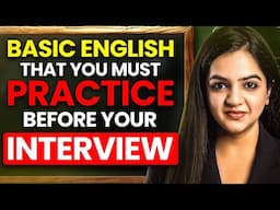 How to Speak English Fluently in Interviews? | How to be Confident During Interviews?