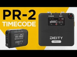 Setting Timecode on the Deity PR-2