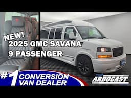 NEW 2025 GMC Conversion Van Explorer Limited SE 9 Passenger C18146 | Dave Arbogast Conversion Vans