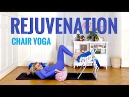 Rejuvenation | Restorative Chair Yoga | 59 min | Intermediate Level | Cat de Rham | OYT