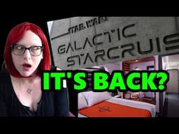 Star Wars Galactic Starcruiser IT'S BACK But Not How You Think