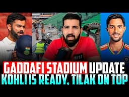 Tilak Verma at no 2, Varun 5 in T20I rankings | latest condition of Lahore stadium | Kohli in Ranji