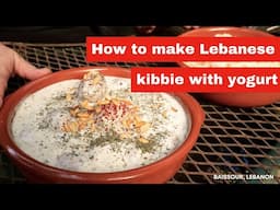 Kibbeh with Laban