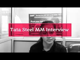 SAP MM interview in Tata Steel 2025 batch | 2025 sap mm jobs | Secret Strategies for SAP Interviews