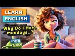 Why Do I Hate Mondays  | Improve Your English | English Listening Skills - Speaking Skills.