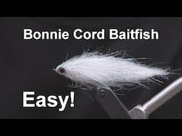 Fly Tying the Bonnie Cord Lame' baitfish