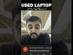 How to check used laptop before buying . Reply .Shop wala time ni dy ga @mukhdoombilal258