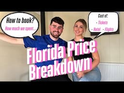 FLORIDA PRICE BREAKDOWN: How much did we spend in Orlando?