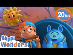 Blippi and the Big Sneeze! 🤧🧻 Learning About Germs | Learning Videos for Kids 🔵🟠