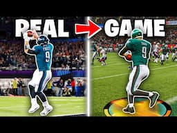 Recreating IMPOSSIBLE Super Bowl Touchdowns!