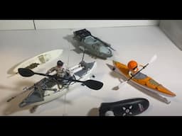 G.I. Joe custom RC Kayak Arctic DIY Lessons learned