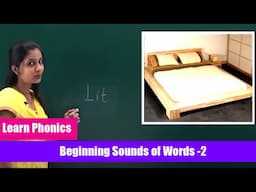 Beginning Sounds of Words -2 | Learn Phonics |  Phonics Video Lessons Part - 15