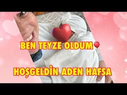 BEN TEYZE OLDUM🎈HOŞGELDİN ADEN HAFSA👶BABA OCAĞI EV TURU,ANEMLERİN EVİNİ TEMİZLEDİM❌KONYA VLOG