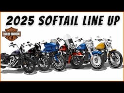 2025 Harley-Davidson Softail Cruiser Line Up