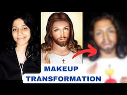 Jesus Christ | Makeup Transformation | Christmas Special | Niv Vin Arts