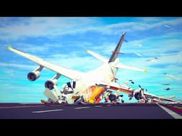 Satisfying Airplane Crashes #10 😱 Besiege