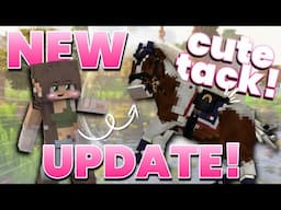 NEW SWEM UPDATE! 🐴 | Exploring the Latest Community Packs [Minecraft Horses]