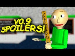 Baldi's Basics Plus V0.9 PRE-RELEASE SPOILERS!!