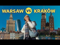 which one should you visit? Warsaw or Krakow