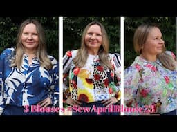 #SewAprilBlouse23 – Phen, Tilda and Marnie:  Three fab blouses and a Hemp/Cotton skirt