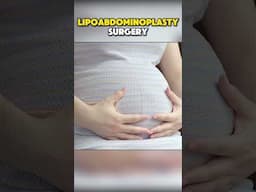 How Lipoabdominoplasty is performed #medical3danimation #shorts