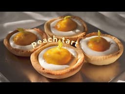 peach tart recipe 🍑