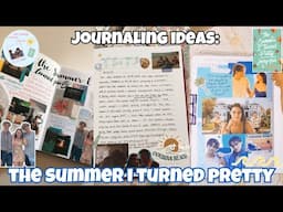 the summer i turned pretty : journaling ideas