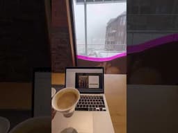 🤍Una lesión hace que esté trabajando en YRI con estas preciosas vistas 👩🏻‍💻❄️