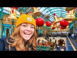 We Explored LONDON'S Christmas Markets and Lights!