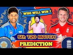 IND vs ENG 5th T20i | India vs England 5th T20i Match Prediction | Wankhede Stadium Pitch Report