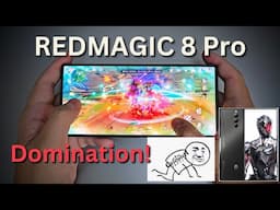 The Craziest Gaming Phone WITH A FAN! See How REDMAGIC 8 Pro Dominates Genshin Impact