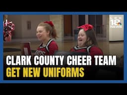 Special Olympics Cheer Squad Get New Uniforms