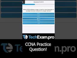 Cisco CCNA 201-301 Exam Practice Question - CCNA Quiz #3