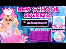 New School SECRETS! 🫢 Royale High New School Campus 3 Secrets 2023