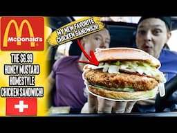 McDonald's Honey Mustard Homestyle Chicken Sandwich | McDonald's International Menu | Switzerland