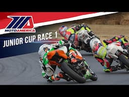 Junior Cup Race 1 at New Jersey 2024 - FULL RACE | MotoAmerica