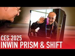 InWin at CES 2025: Mirror, Mirror on the Case, Who Has the Nicest PC Space?