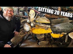 I Found 2 Old Motorcycles in a Shed! Will They Run Again?