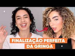 FINALIZAÇÃO CACHEADA COM MUITA DEFINIÇÃO DO TIKTOK | JULIANA LOUISE