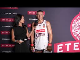 Eternal MMA 92: Cam Rowston Backstage Interview