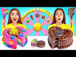 Rich vs Poor Cake Decorating Challenge | Battle of Expensive & Cheap Sweets by RATATA POWER