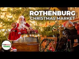 Rothenburg Christmas Market 2024: A Tour Through Markets and Stores 4K 60fps