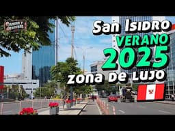 CENTRO FINANCIERO de SAN ISIDRO en 2025, LIMA PERU 4K