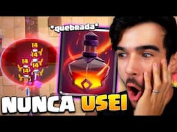 FUI O ÚLTIMO A JOGAR COM O VÁCUO NO CLASH ROYALE E ME SURPREENDI!!