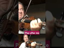 Blues Violin Play Along #shorts