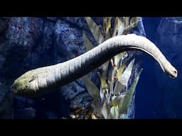 California Moray Eel at the Aquarium of the Pacific in Long Beach, California