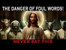 IMPORTANT INFORMATION FOR CHRISTIANS: The danger of foul words! Never say this.