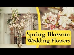 A Spring Blossom Floristry Design! Perfect for a Wedding Table