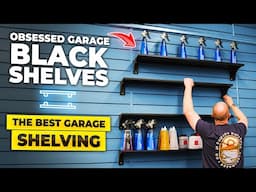 OG Black Shelving! The Best Shelves For Your Garage & SlatWall!